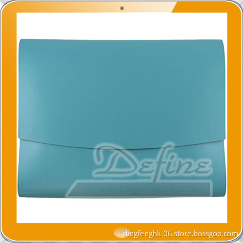 Leather Portfolio with Snap Closure for business